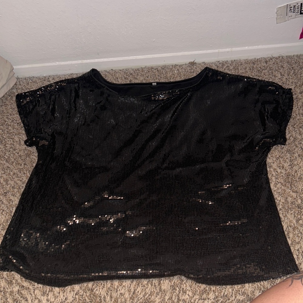 Sequin top